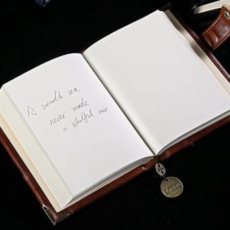 Carnet de notes à l’esthétique steampunk