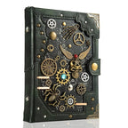 Carnet de notes de style steampunk