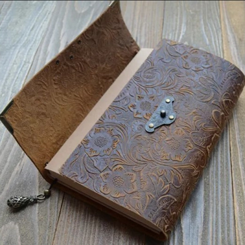 Carnet nomade d’inspiration steampunk