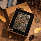 Carnet steampunk pour prendre des notes