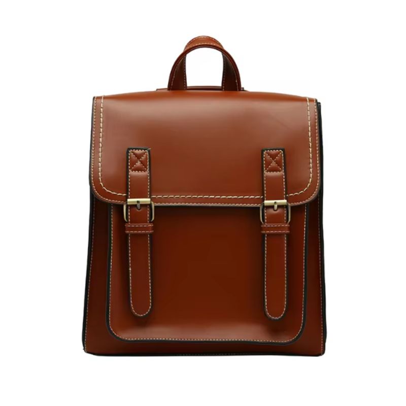 Cartable style steampunk en PU