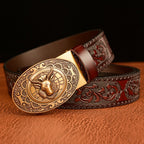 Ceinture avec boucle de style cowboy
