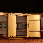 Ceinture avec une boucle style cowboy