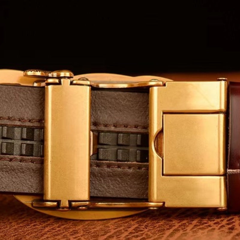 Ceinture avec une boucle style cowboy