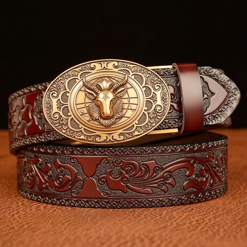 Ceinture comportant une boucle cowboy