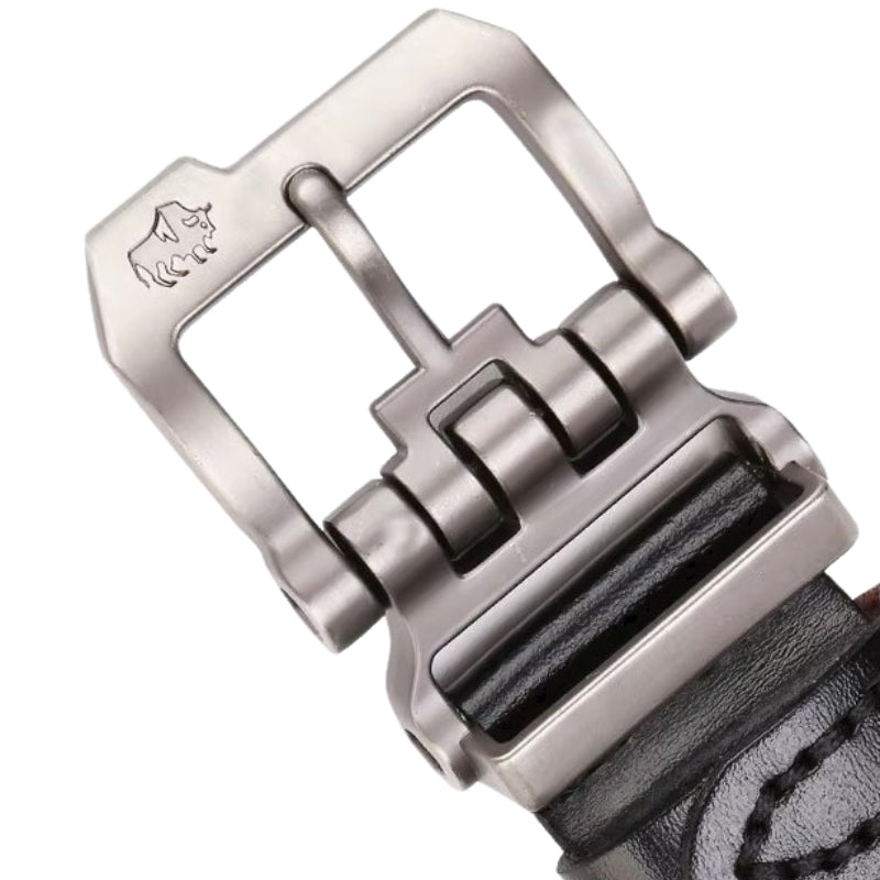 Ceinture en cuir steampunk masculine