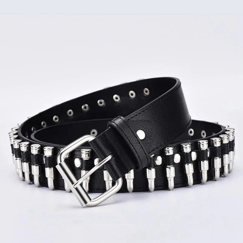 Ceinture esprit gothique punk