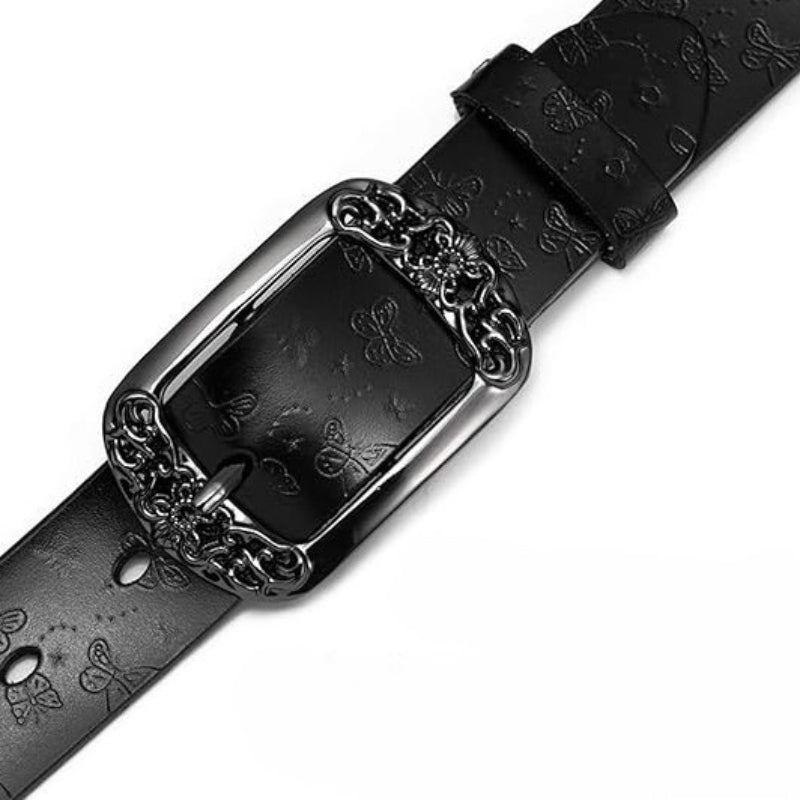 Ceinture féminine en simili au look steampunk