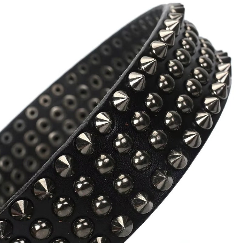 Ceinture homme au look punk rock