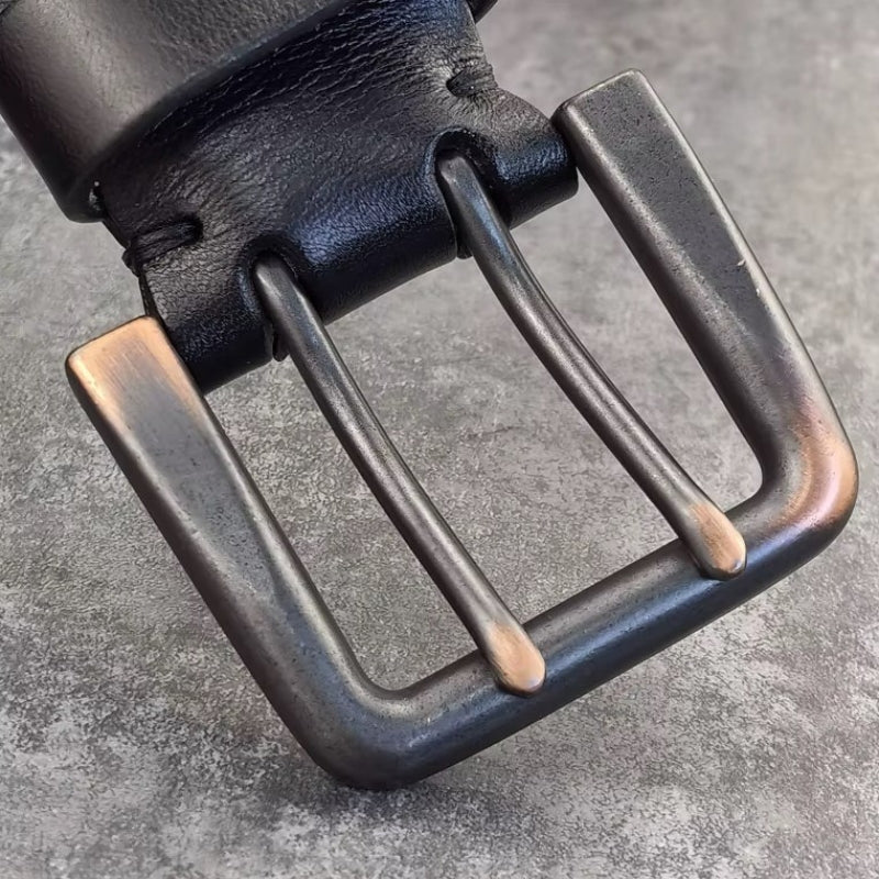 Ceinture homme munie d'un double ardillon