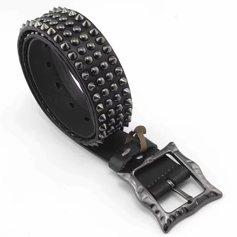Ceinture punk rock destinée aux hommes
