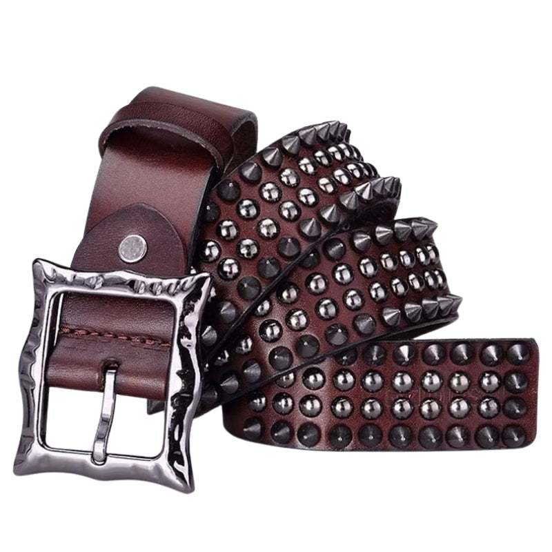 Ceinture punk rock pour homme