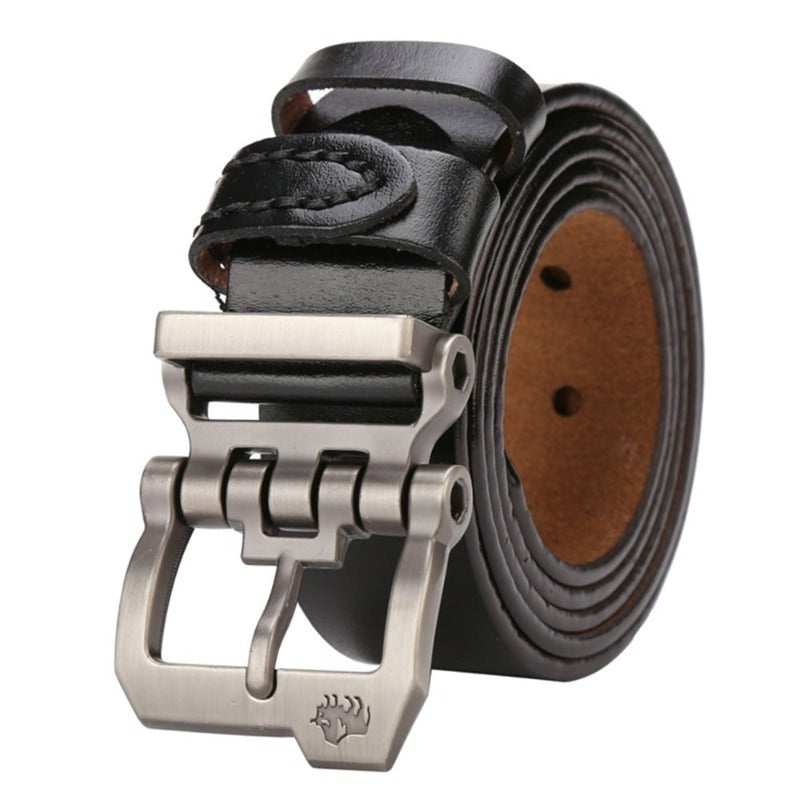 Ceinture steampunk en cuir pour homme