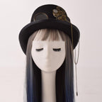 Chapeau à chaîne de style steampunk