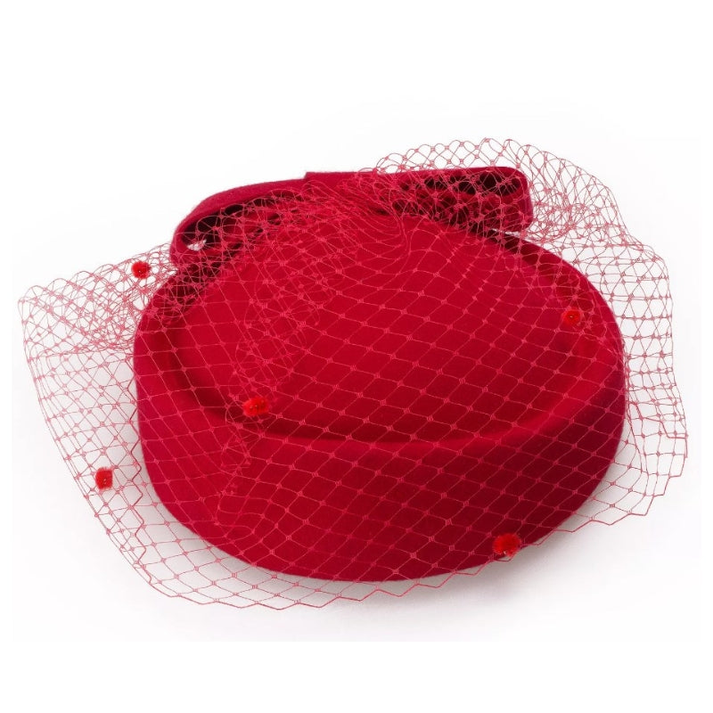 Chapeau à voilette steampunk