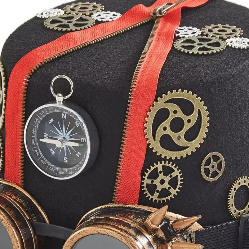 Chapeau au style steampunk révolutionnaire