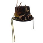 Chapeau d'aventurier steampunk