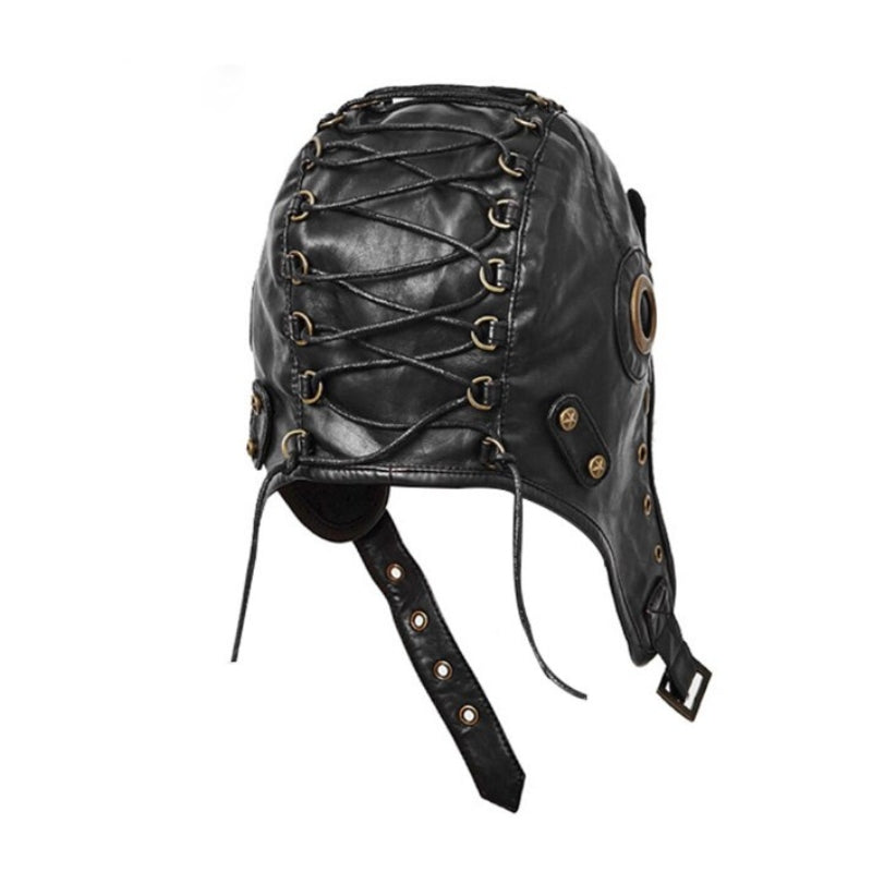 Chapeau d'inspiration steampunk pour aviateur