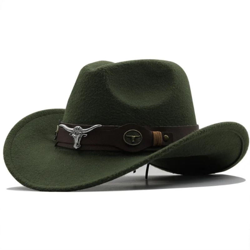 Chapeau d'inspiration steampunk western
