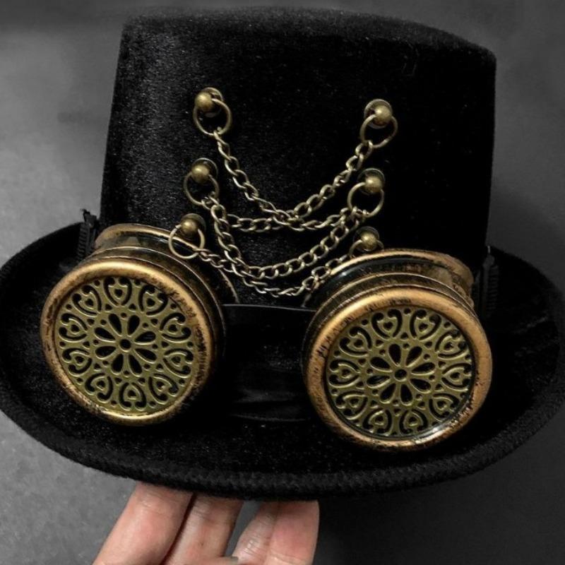 Chapeau dandy d’inspiration steampunk