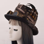 Chapeau de savant au style steampunk