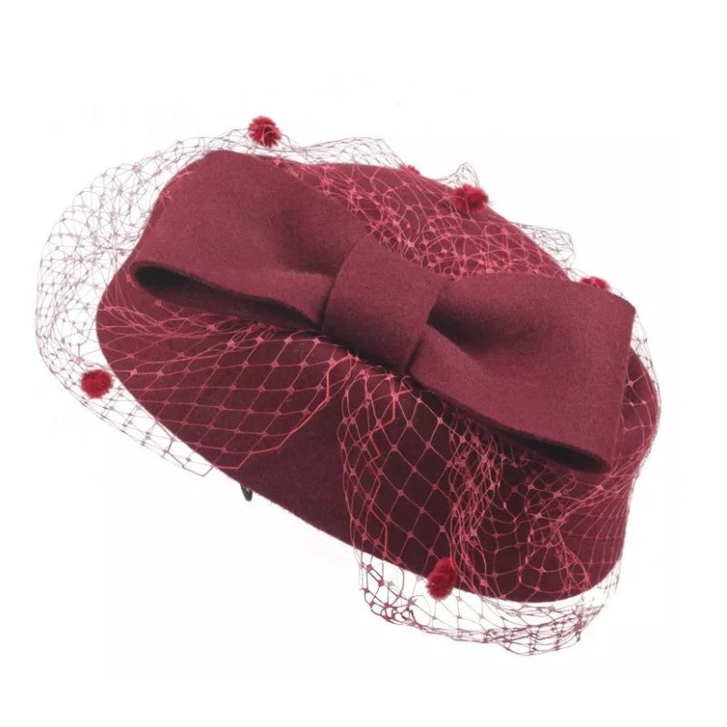 Chapeau de style steampunk à voilette