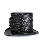 Chapeau de style steampunk avec skull