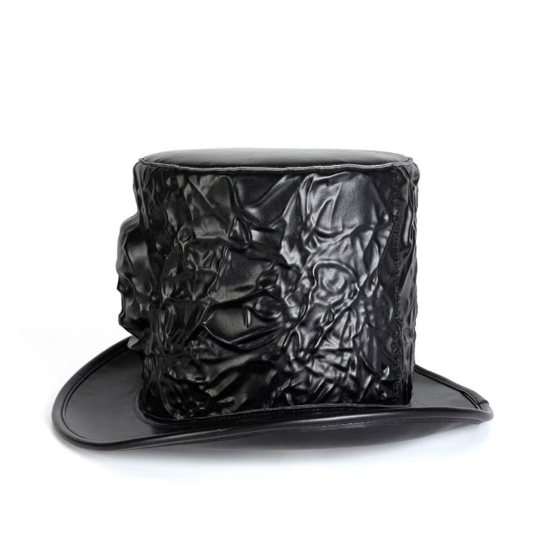 Chapeau de style steampunk avec skull