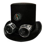Chapeau de style steampunk en feutrine