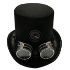 Chapeau en feutrine de style steampunk