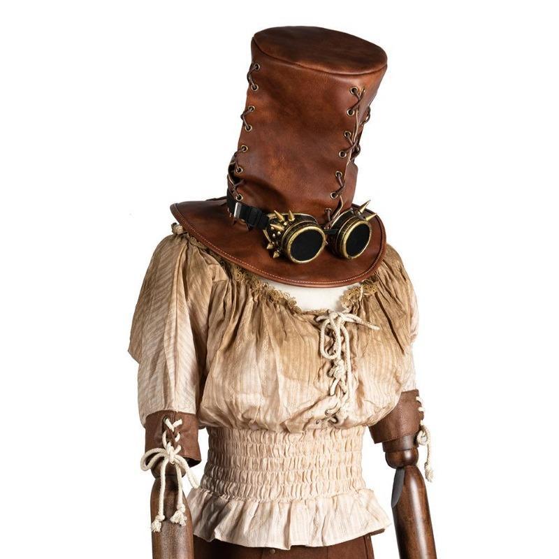 Chapeau épouvantail steampunk
