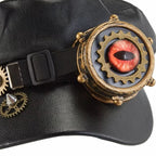 Chapeau façon képi steampunk pour homme