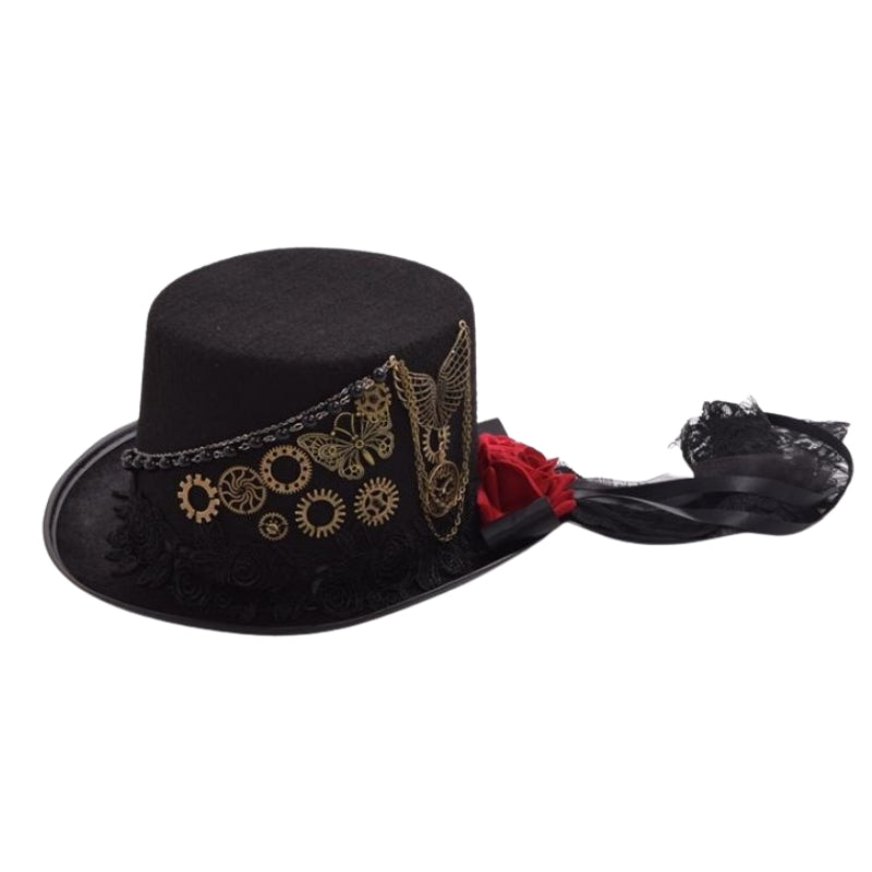 Chapeau gothique steampunk