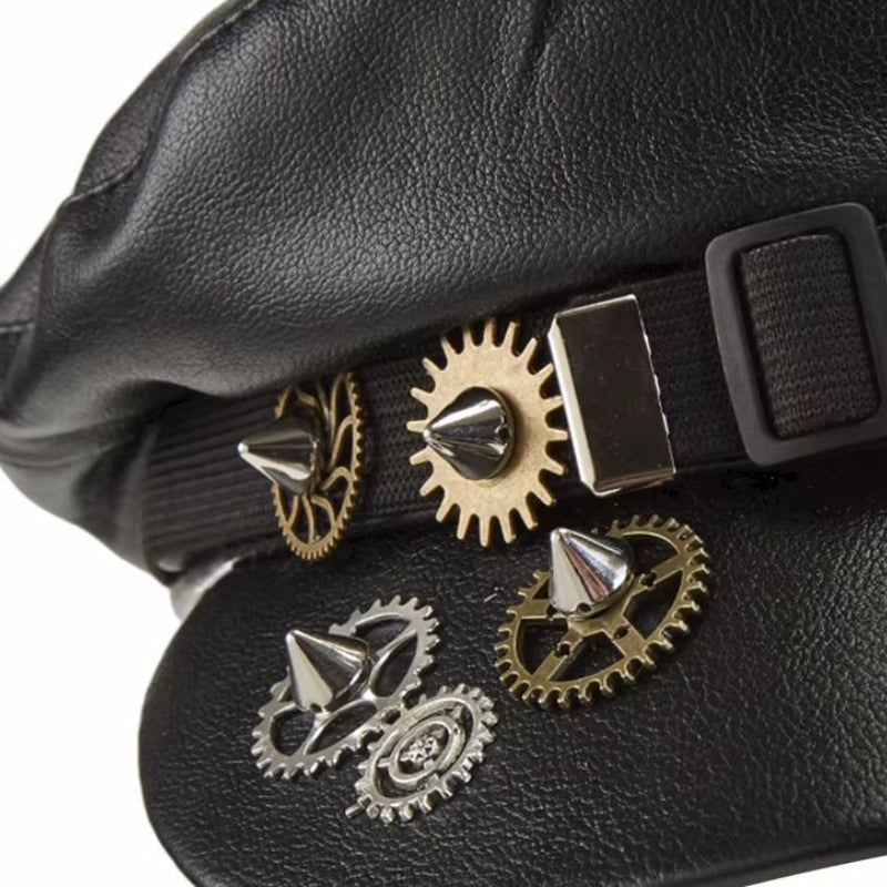 Chapeau képi steampunk pour homme