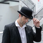 Chapeau melon d’inspiration vintage