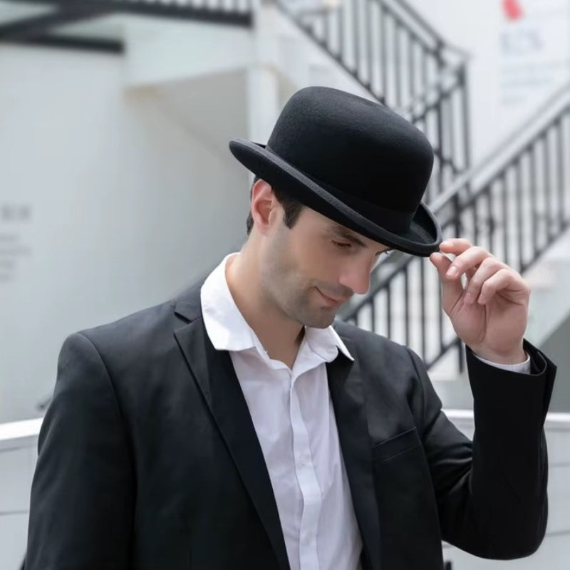 Chapeau melon d’inspiration vintage