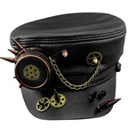 Chapeau militaire steampunk