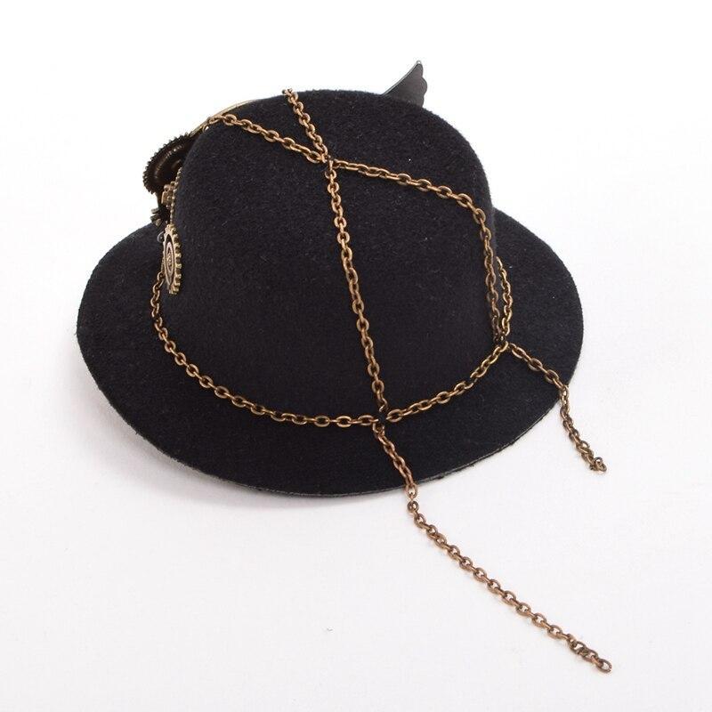 Chapeau miniature d’inspiration steampunk