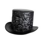 Chapeau skull d'inspiration steampunk