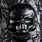 Chapeau steampunk à motif skull