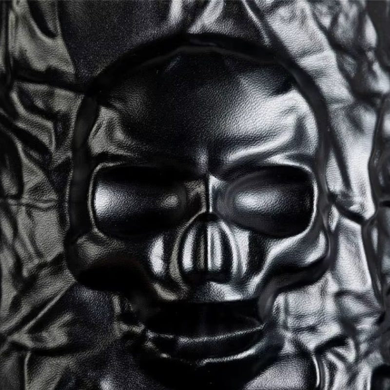 Chapeau steampunk à motif skull