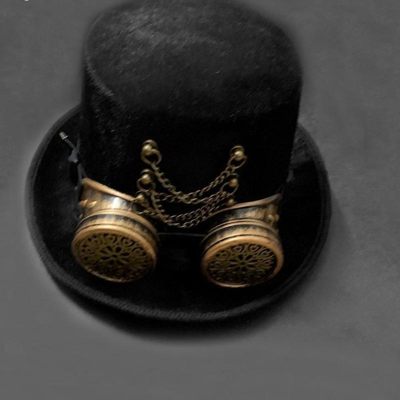Chapeau steampunk de style dandy