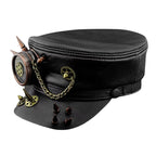 Chapeau steampunk de style militaire
