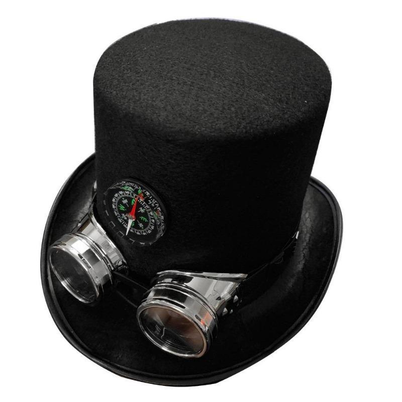 Chapeau steampunk en feutrine