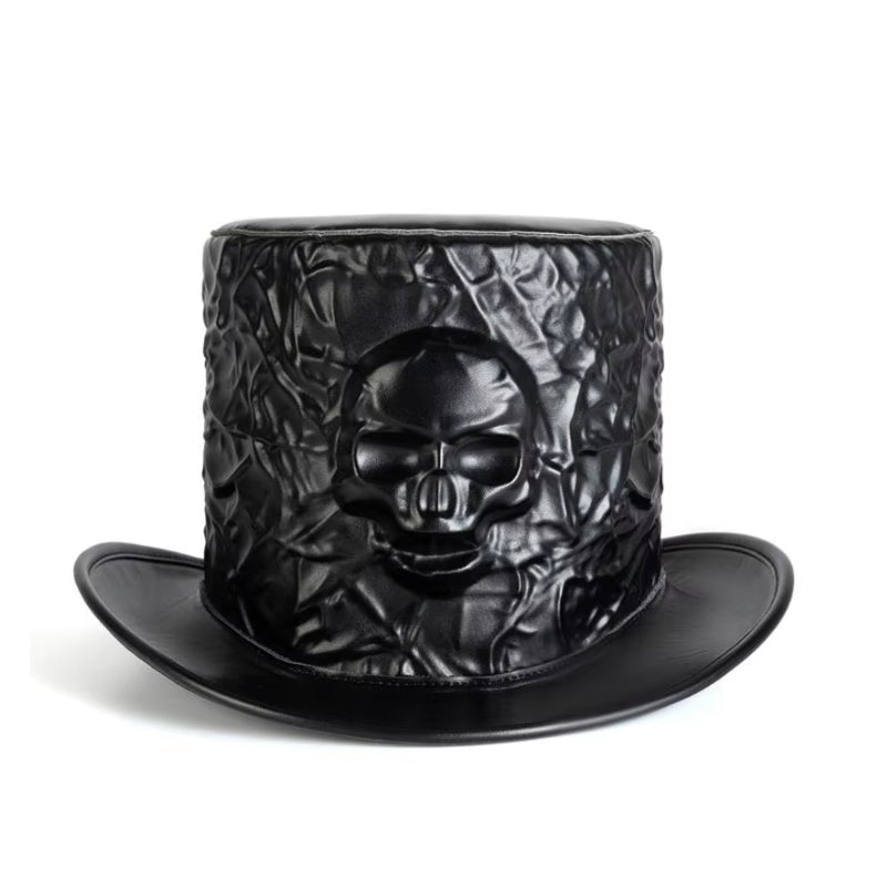 Chapeau steampunk skull