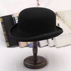 Chapeau style ancien forme melon