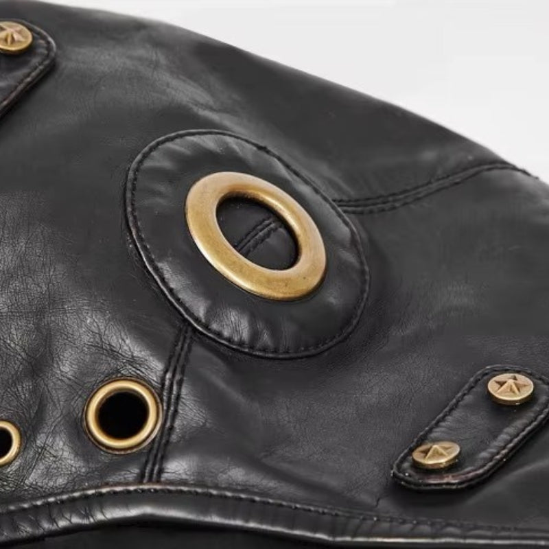 Chapeau style aviateur d'univers steampunk