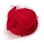 Chapeau style steampunk avec voilette