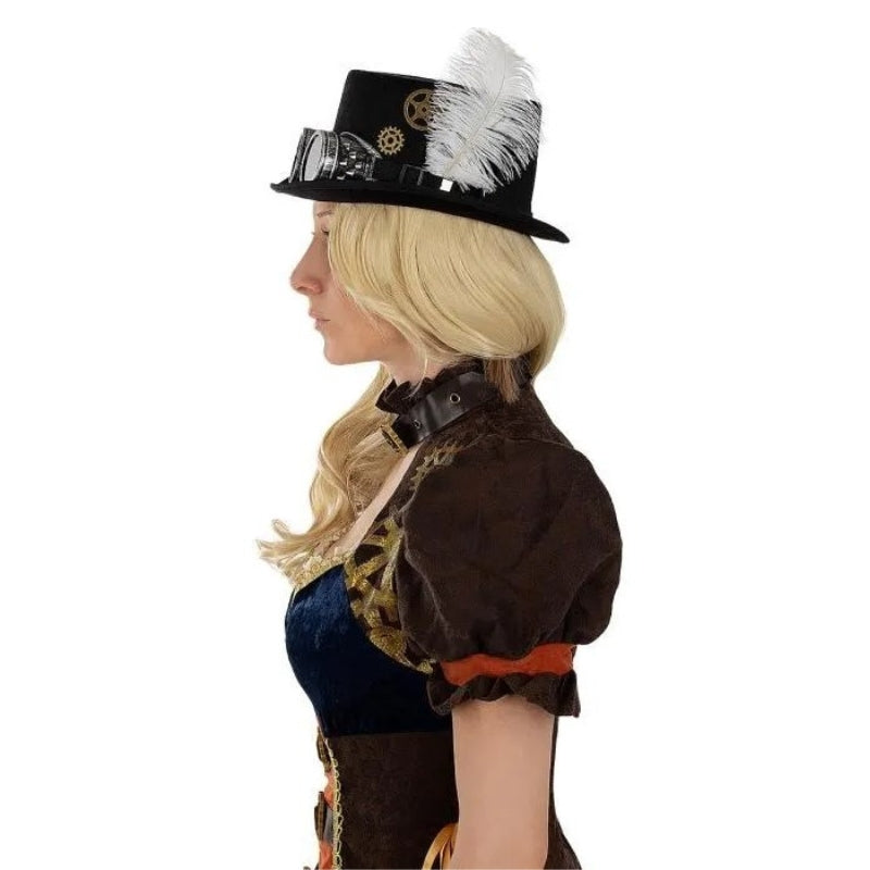 Chapeau style steampunk pour costume déguisé