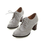 Chaussures féminines de style victorien